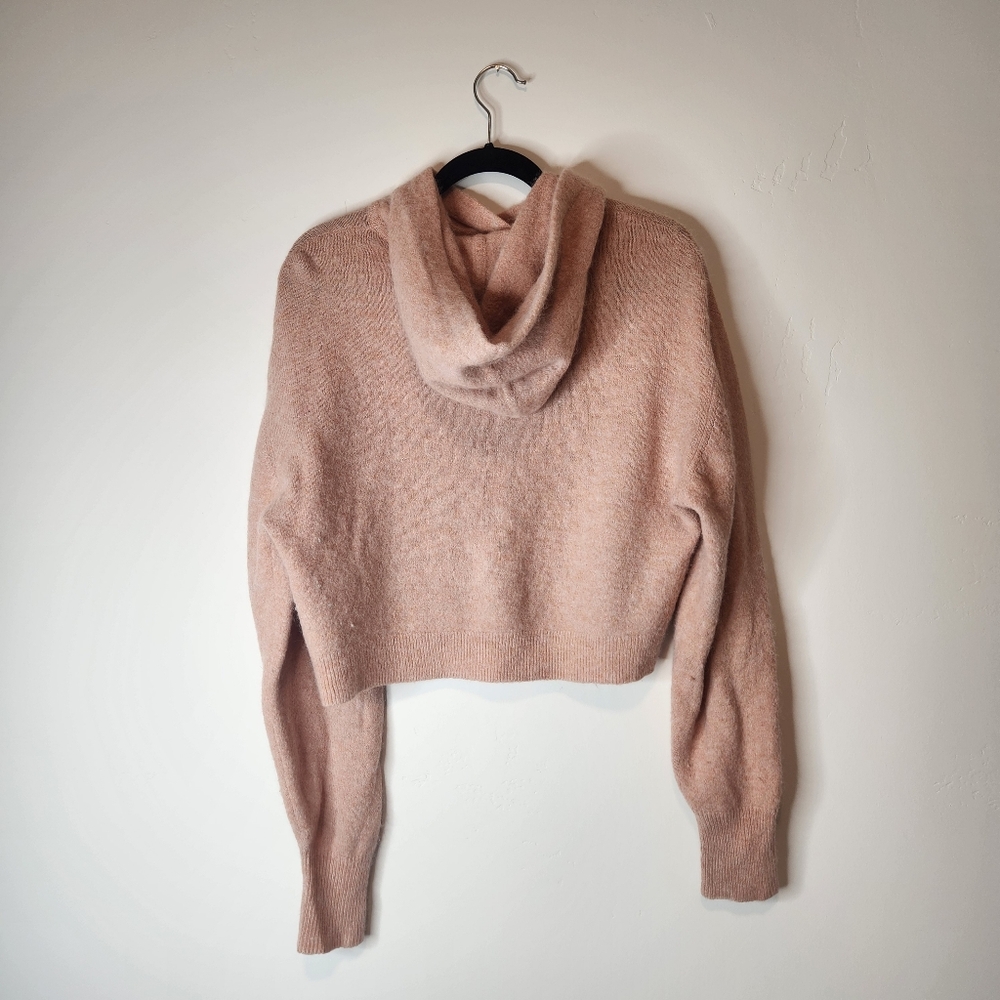 Aritzia Little Moon Wool Blend Sweater Hoodie Size Small - Picture 2 of 6